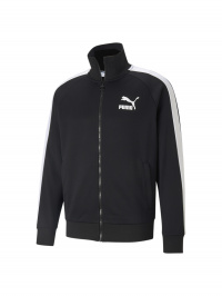 Чёрный - Кофта спортивная PUMA Iconic T7 Track Jacket Pt