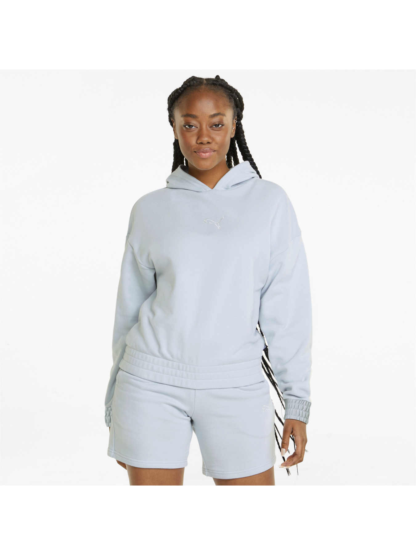 Спортивний костюм PUMA Loungewear Shorts Suit модель 847459 Спортивний костюм PUMA Loungewear Shorts Suit модель 847459 Фото