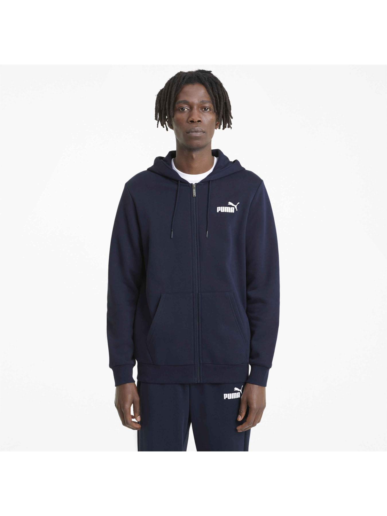 Спортивная кофта PUMA Ess Small Logo Fz Hoodie модель 586702 Фото