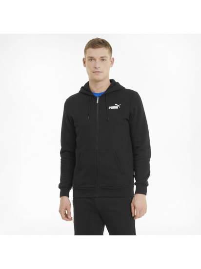 Кофта спортивна PUMA Ess Small Logo Fz Hoodie модель 586702 — фото 3 - INTERTOP