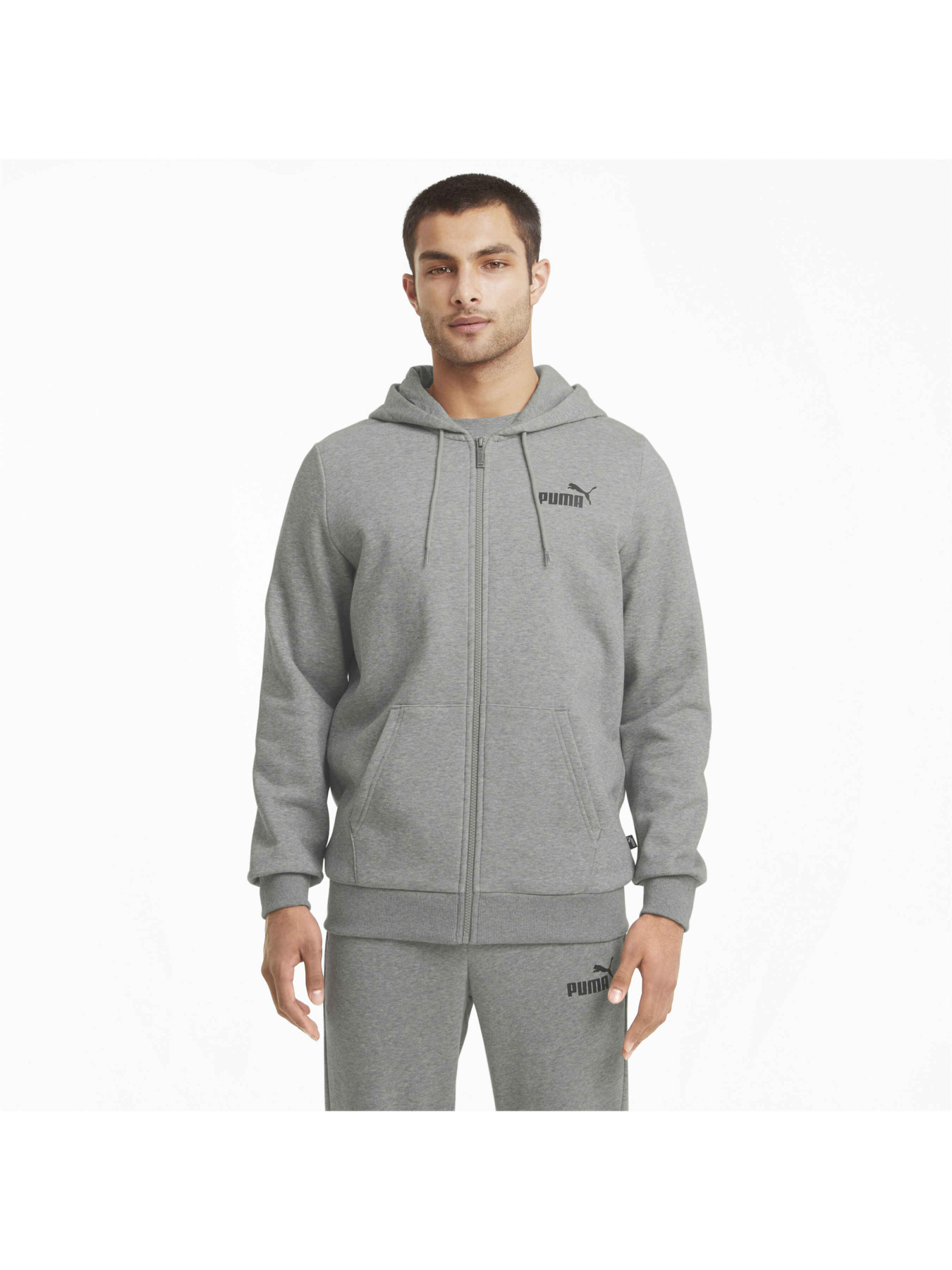 Кофта спортивная PUMA Ess Small Logo Fz Hoodie модель 586702 Фото