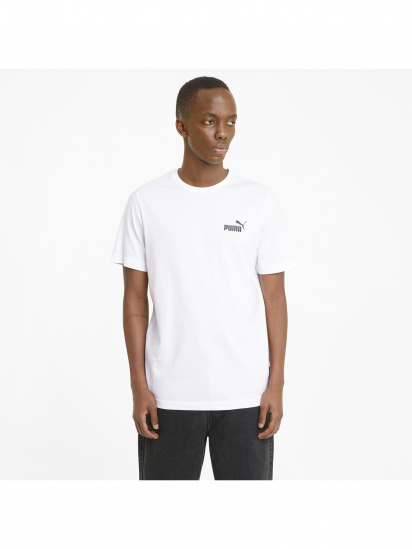 Футболка PUMA Ess Small Logo Tee модель 586668 — фото 3 - INTERTOP
