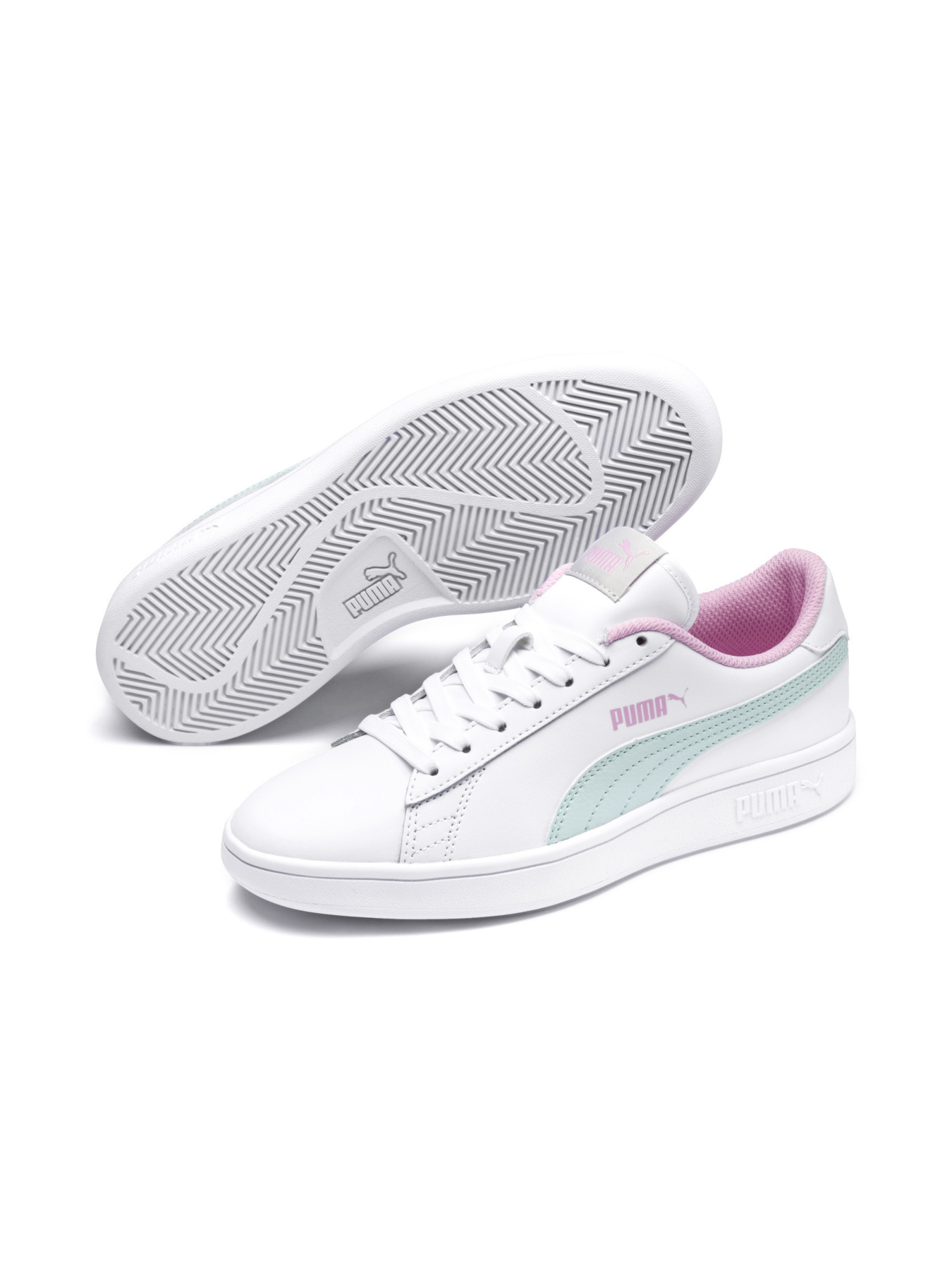 Кеды низкие PUMA Smash v2 L Jr модель 365170 Фото