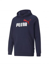 Худи PUMA Ess+ 2 Col Big Logo Hoodie модель 586765 Фото