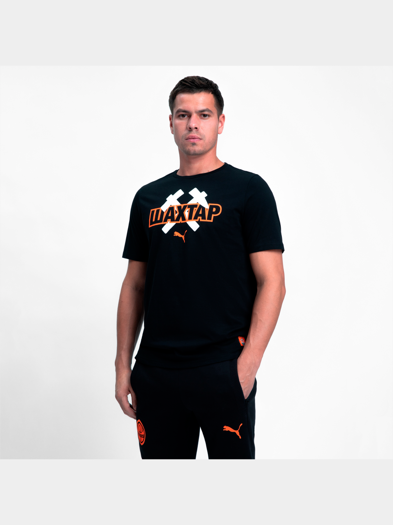 Футболка спортивная PUMA Fcsd Ftblcore Wording Tee модель 764122 Фото