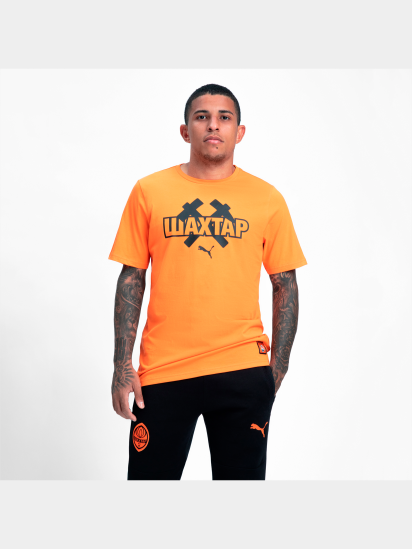 Футболка спортивная PUMA Fcsd Ftblcore Wording Tee модель 764122 — фото 3 - INTERTOP