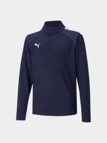 Кофта спортивная PUMA Teamliga 1/4 Zip Top Jr модель 657237 Фото