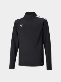 Спортивная кофта PUMA Teamliga 1/4 Zip Top Jr модель 657237 Фото