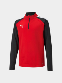 Кофта спортивная PUMA Teamliga 1/4 Zip Top Jr модель 657237 Фото