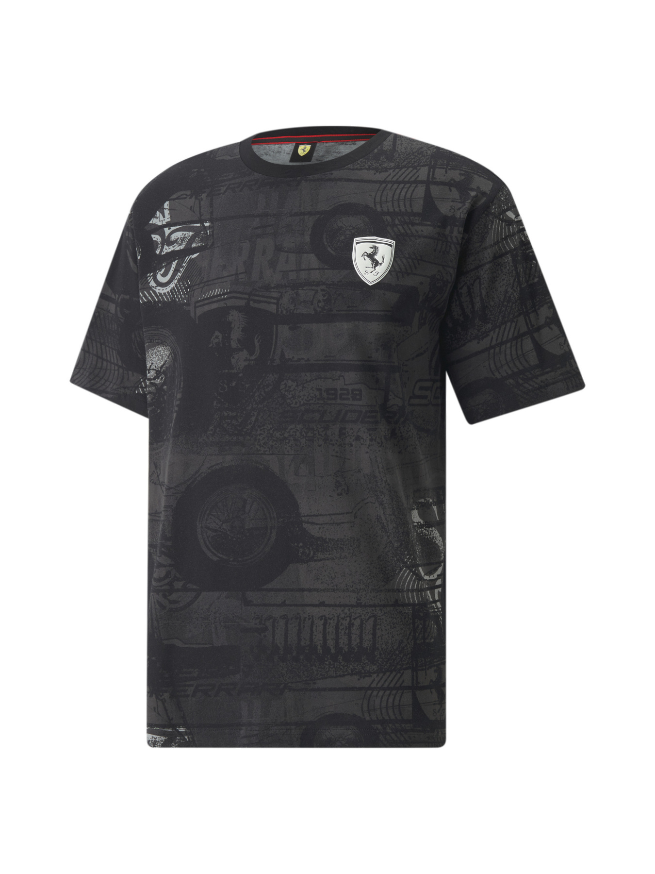 Футболка спортивная PUMA Ferrari Race Aop Tee модель 533720 Фото