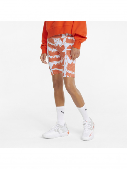 Велосипедки PUMA Give Buckets Biker Short Aop модель 534349 — фото 3 - INTERTOP
