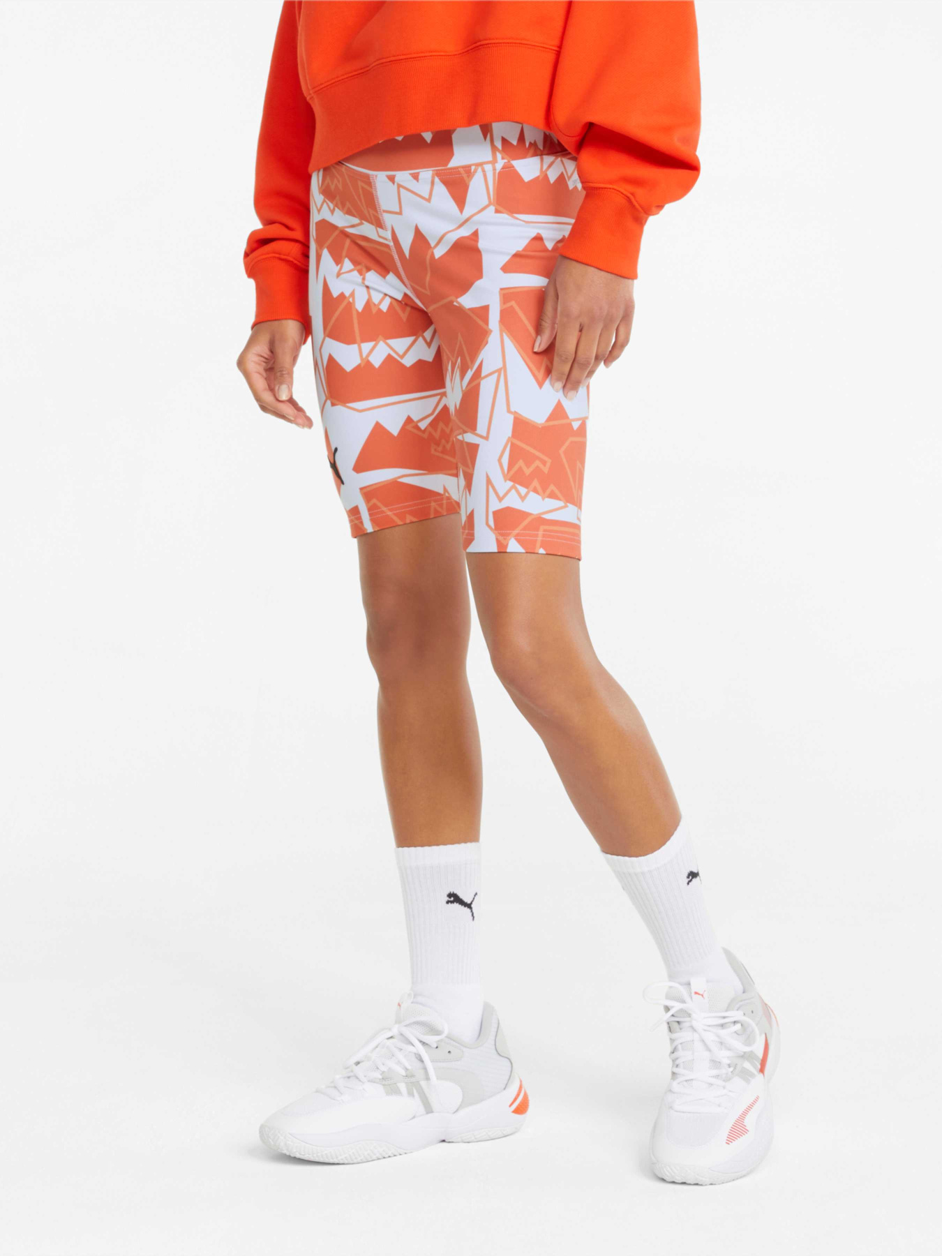 Велосипедки PUMA Give Buckets Biker Short Aop модель 534349 Фото