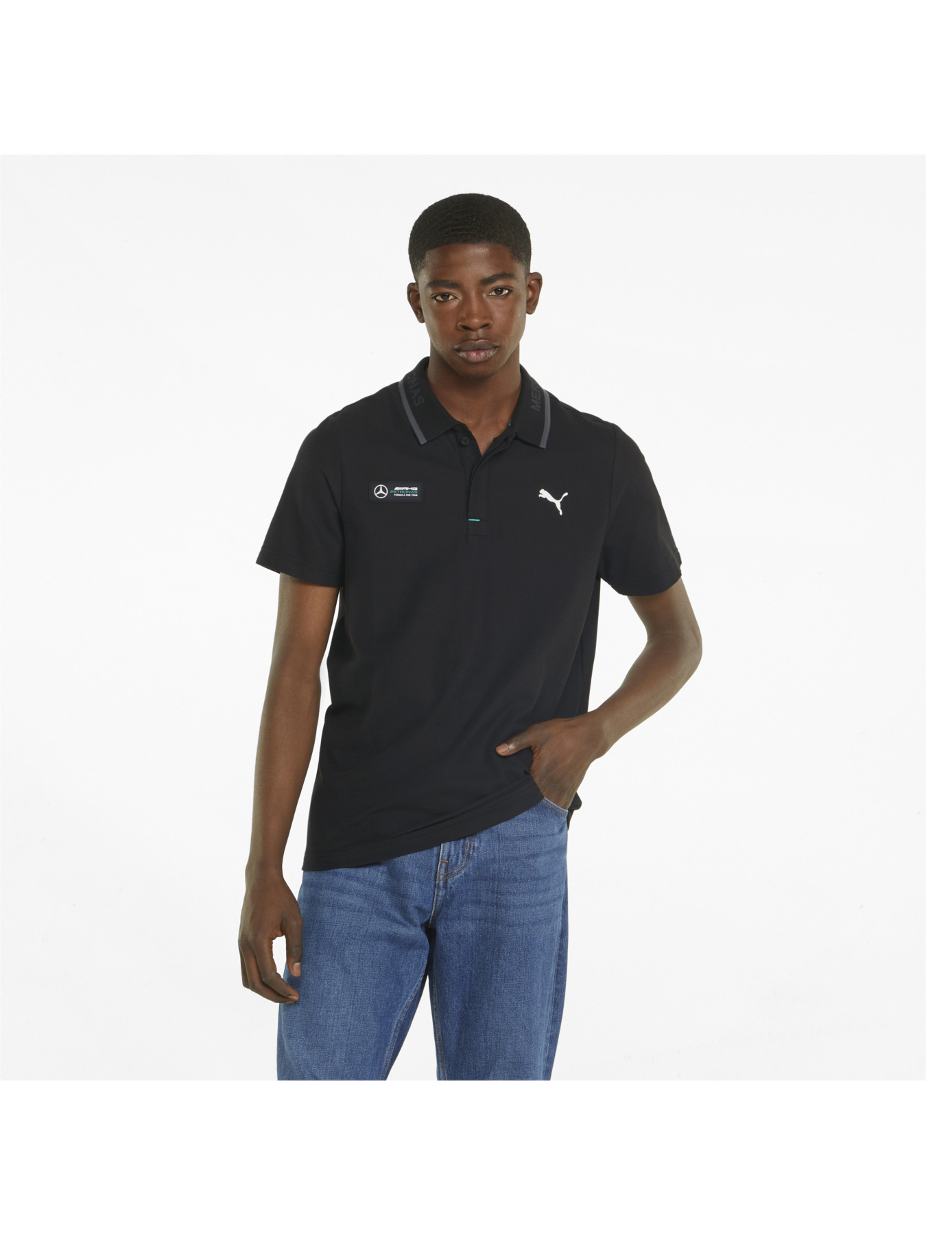 Поло PUMA Mapf1 Piqué Polo модель 533639 Фото