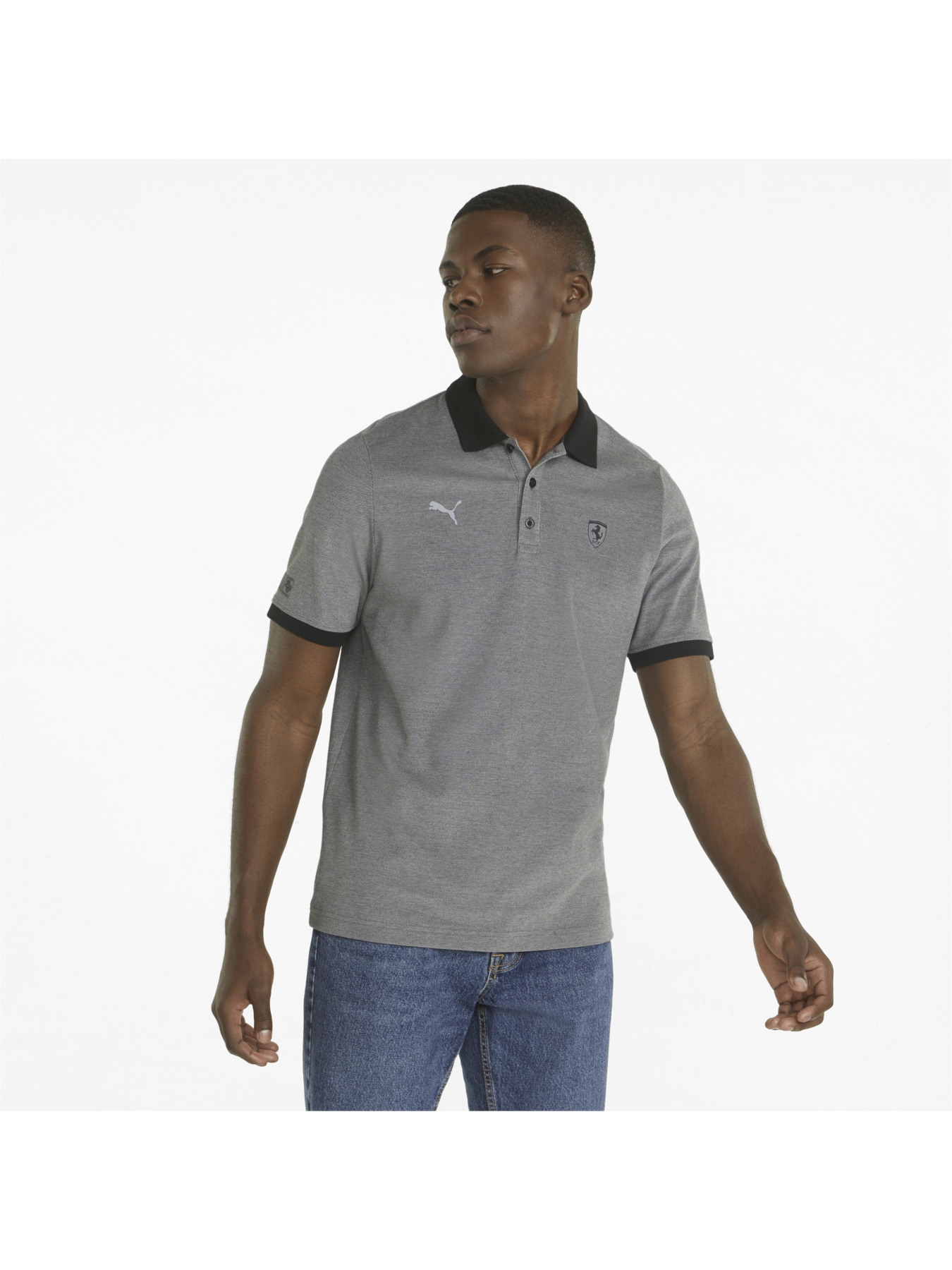 Поло PUMA Ferrari Style 2 Tone Polo модель 533341 Фото