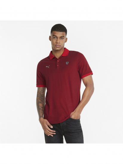 Поло PUMA Ferrari Style 2 Tone Polo модель 533341 — фото 4 - INTERTOP
