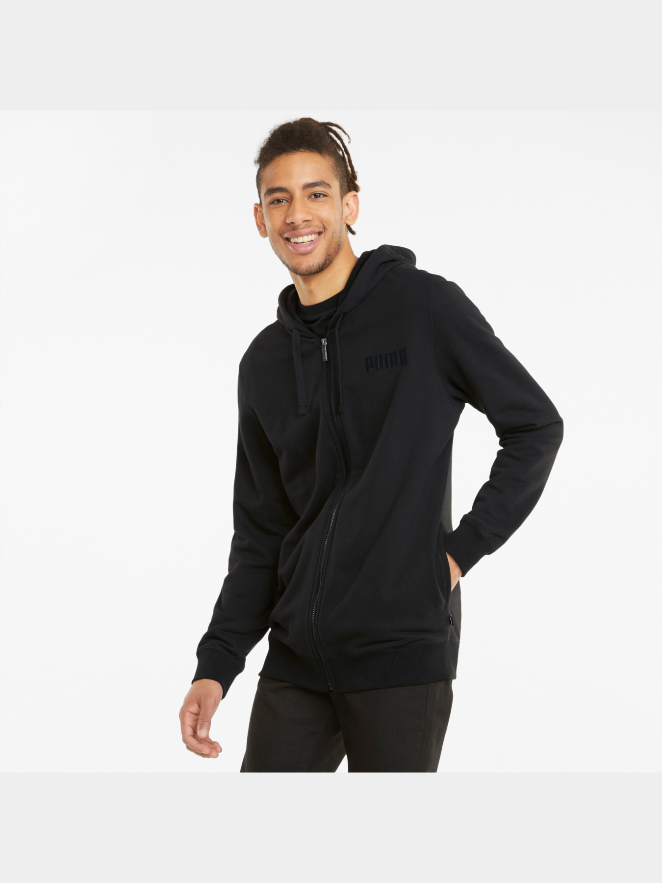 Світшот PUMA Modern Basics Fz Hoodie модель 589349 Фото