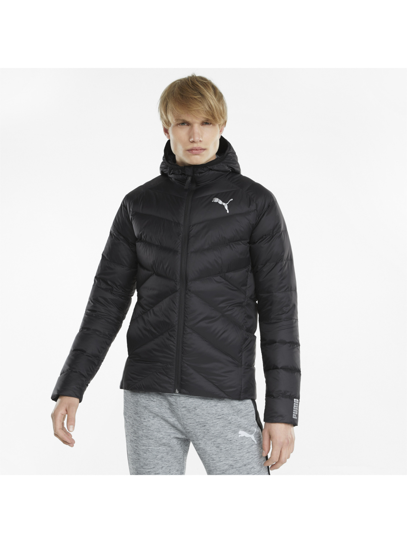 Пуховик PUMA Pwrwarm Packlite Down Jacket модель 587703 Фото