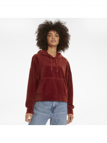 Худи PUMA HER Velour Hoodie модель 589520 Фото