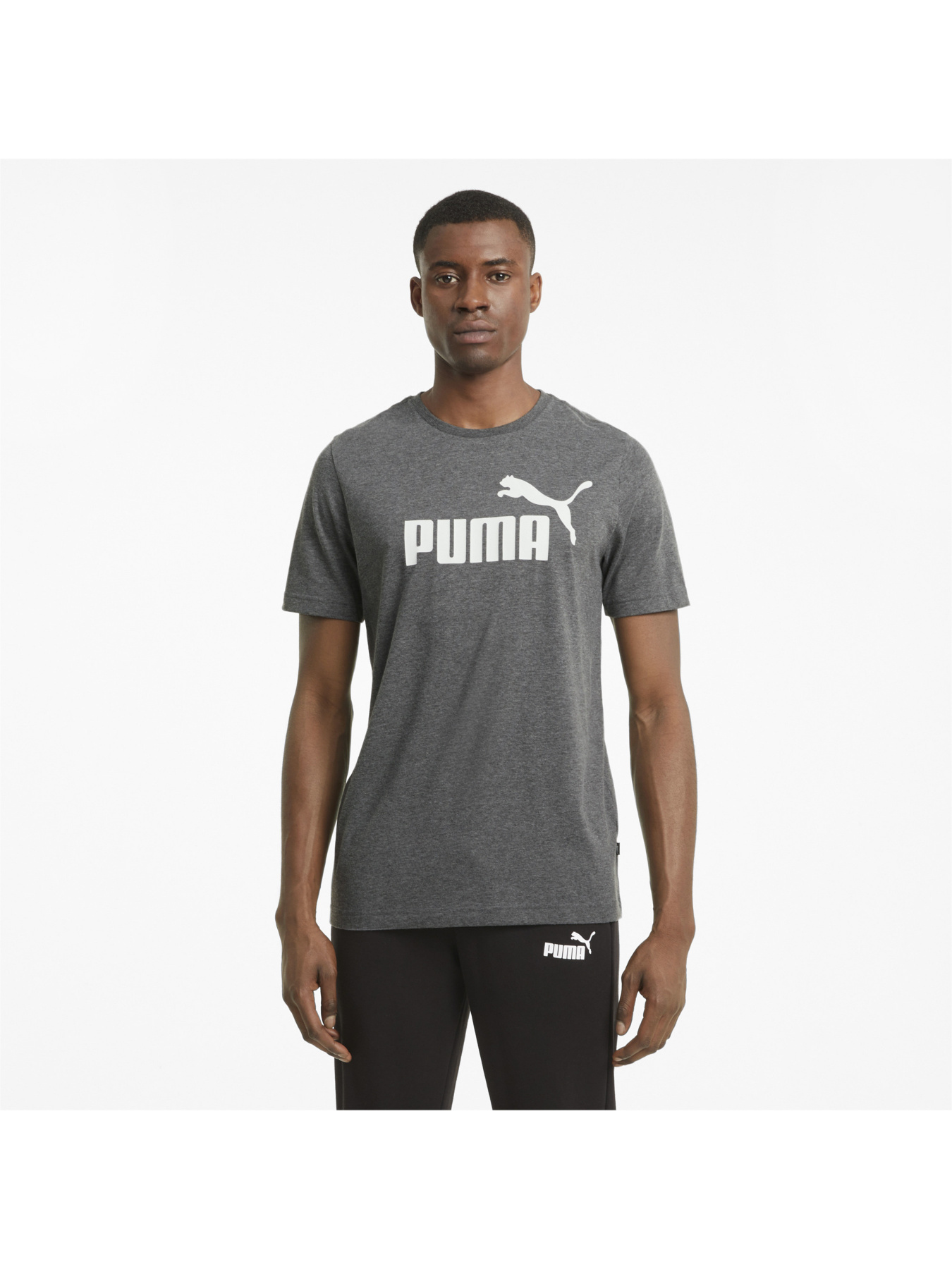 Футболка спортивная PUMA Ess Heather Tee модель 586736 Фото