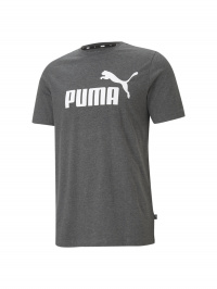 Чорний - Футболка спортивна PUMA Ess Heather Tee