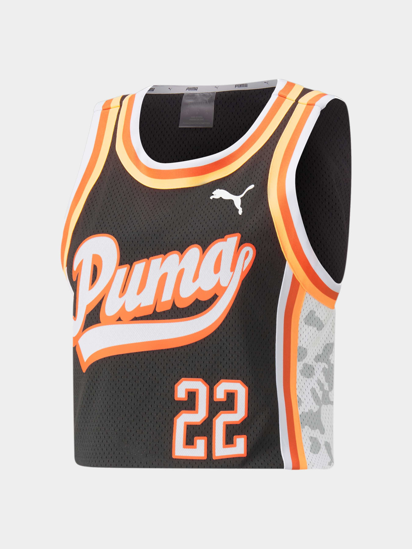 Топ спортивный PUMA Ballin' Crop Jersey Aop модель 534347 Фото