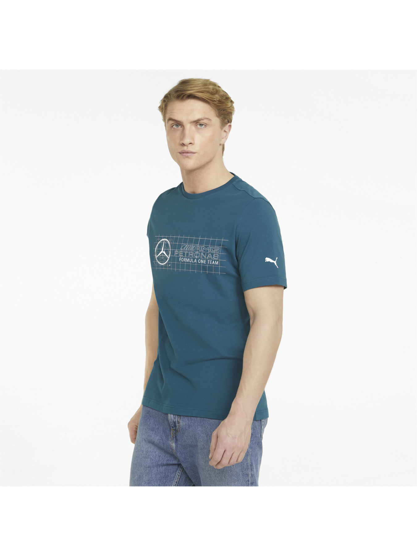 Спортивна футболка PUMA Mapf1 Logo Tee + модель 533693 Фото