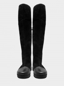 Ботфорты Enzo Verratti модель 18-1462-7blvsk Фото