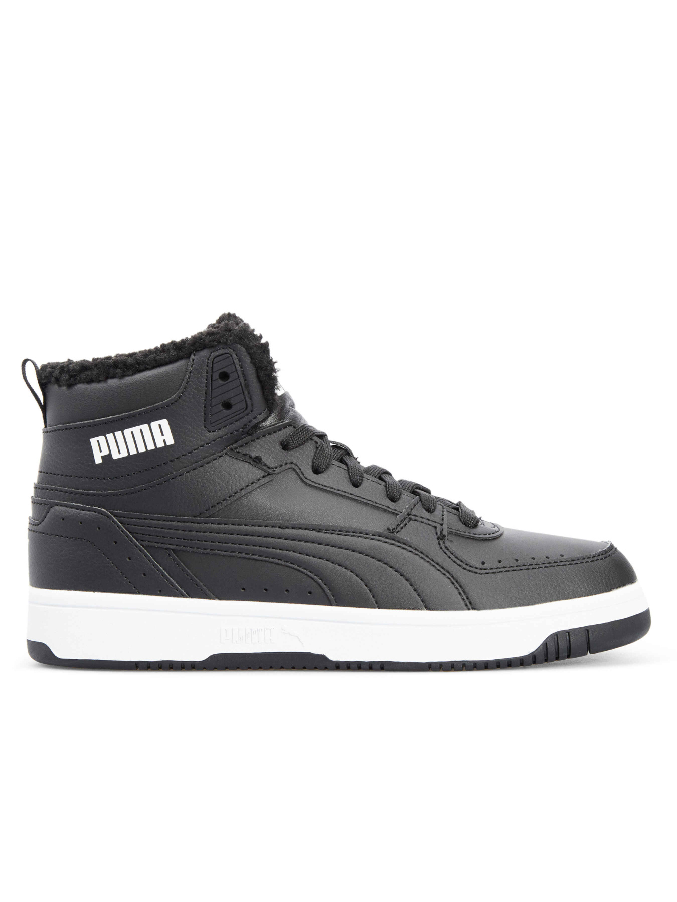 Кеды высокие PUMA Rebound Joy Fur Jr модель 375477 Фото