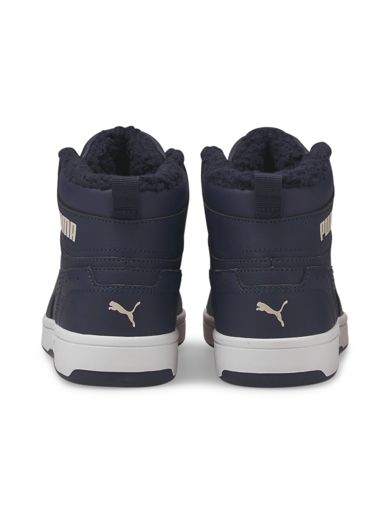 Кеды высокие PUMA Rebound Joy Fur Jr модель 375477 Фото