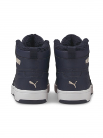Кеды высокие PUMA Rebound Joy Fur Jr модель 375477 Фото