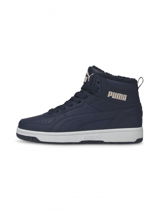 Кеды высокие PUMA Rebound Joy Fur Jr модель 375477 Фото