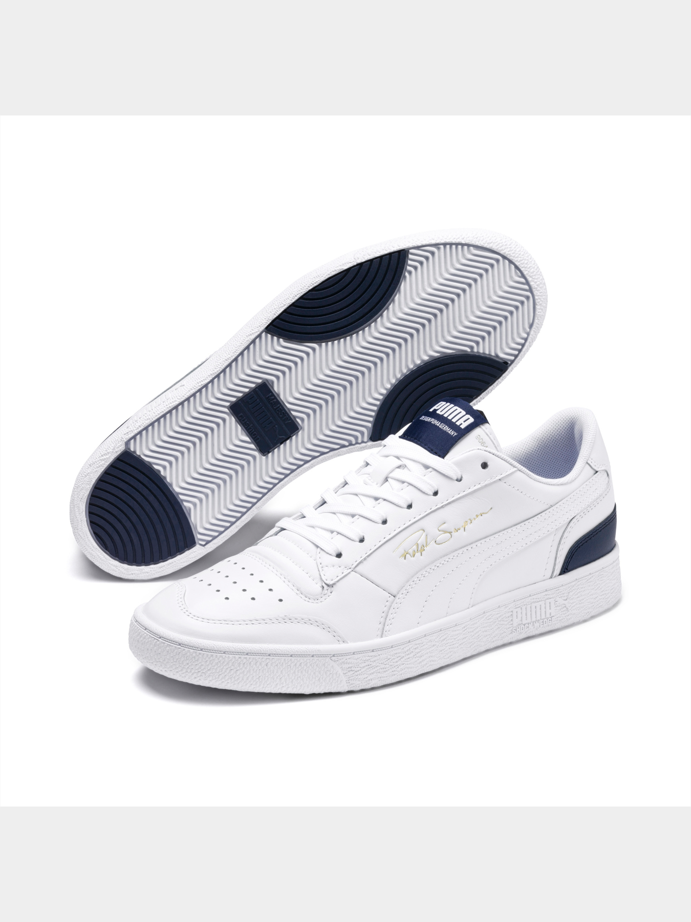 Кроссовки повседневные PUMA Ralph Sampson Lo модель 370846 Фото