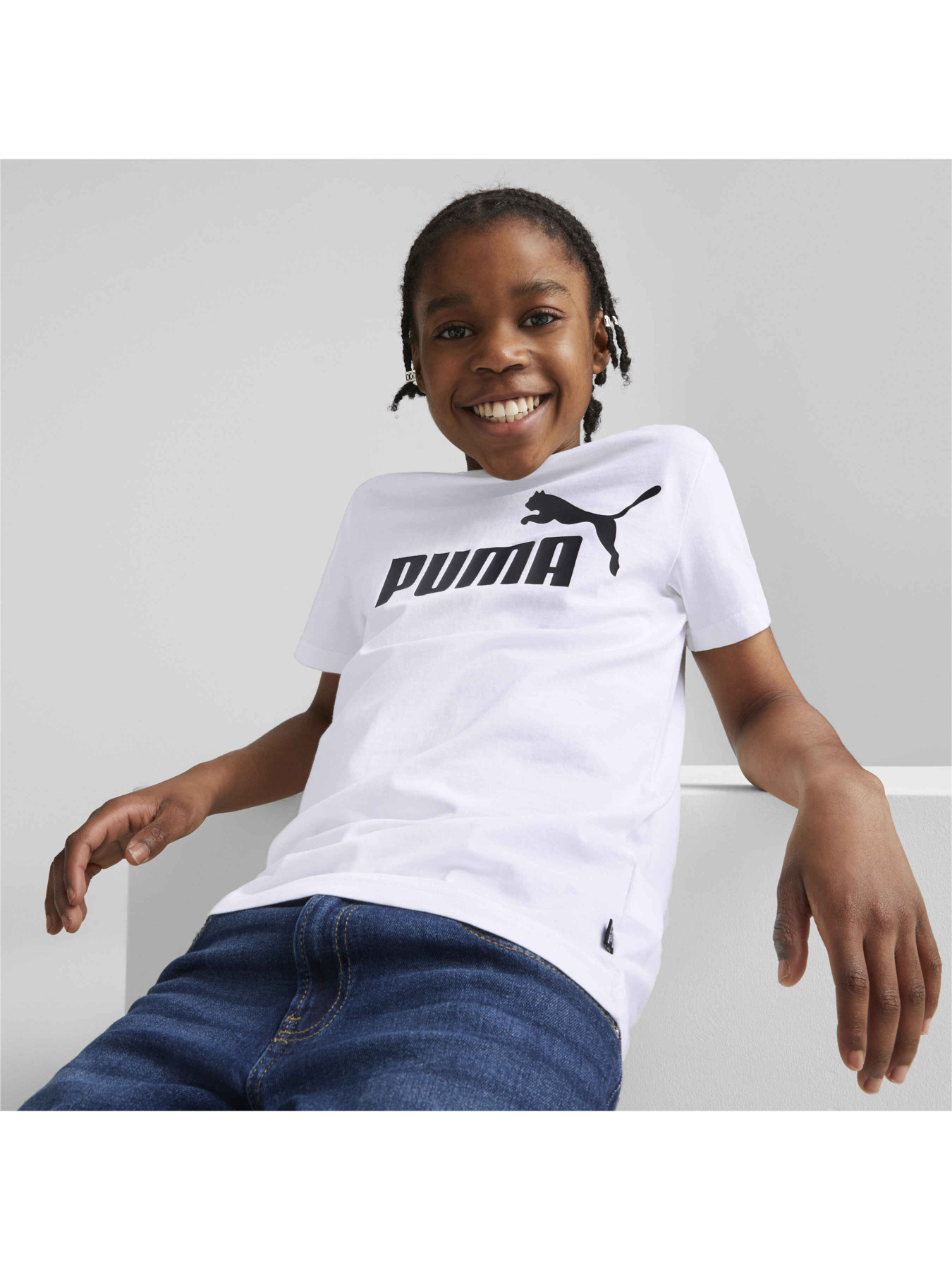 Футболка PUMA Ess Logo Tee модель 586960 Фото