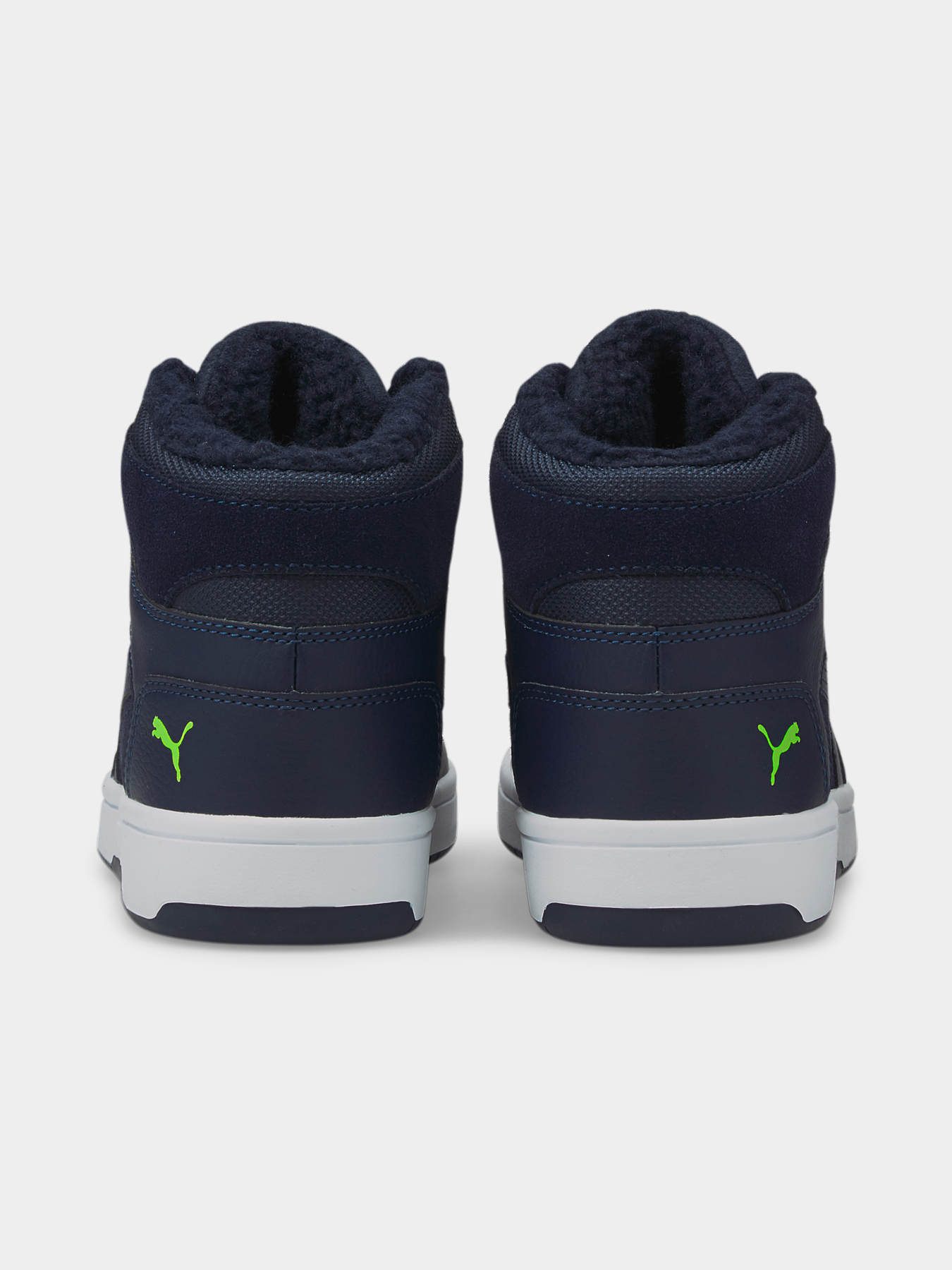 Кроссовки PUMA Rebound Layup Fur Sd Jr модель 370497 Фото