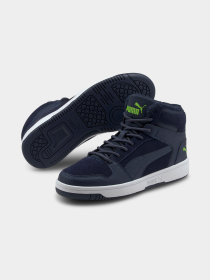 Кроссовки повседневные PUMA Rebound Layup Fur Sd Jr модель 370497 Фото