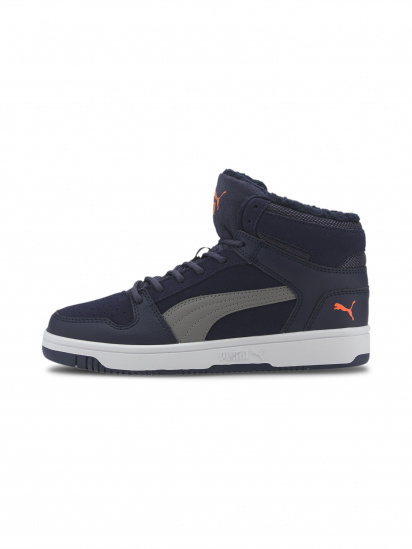 Кросівки PUMA Rebound Layup Fur Sd Jr модель 370497 - фото