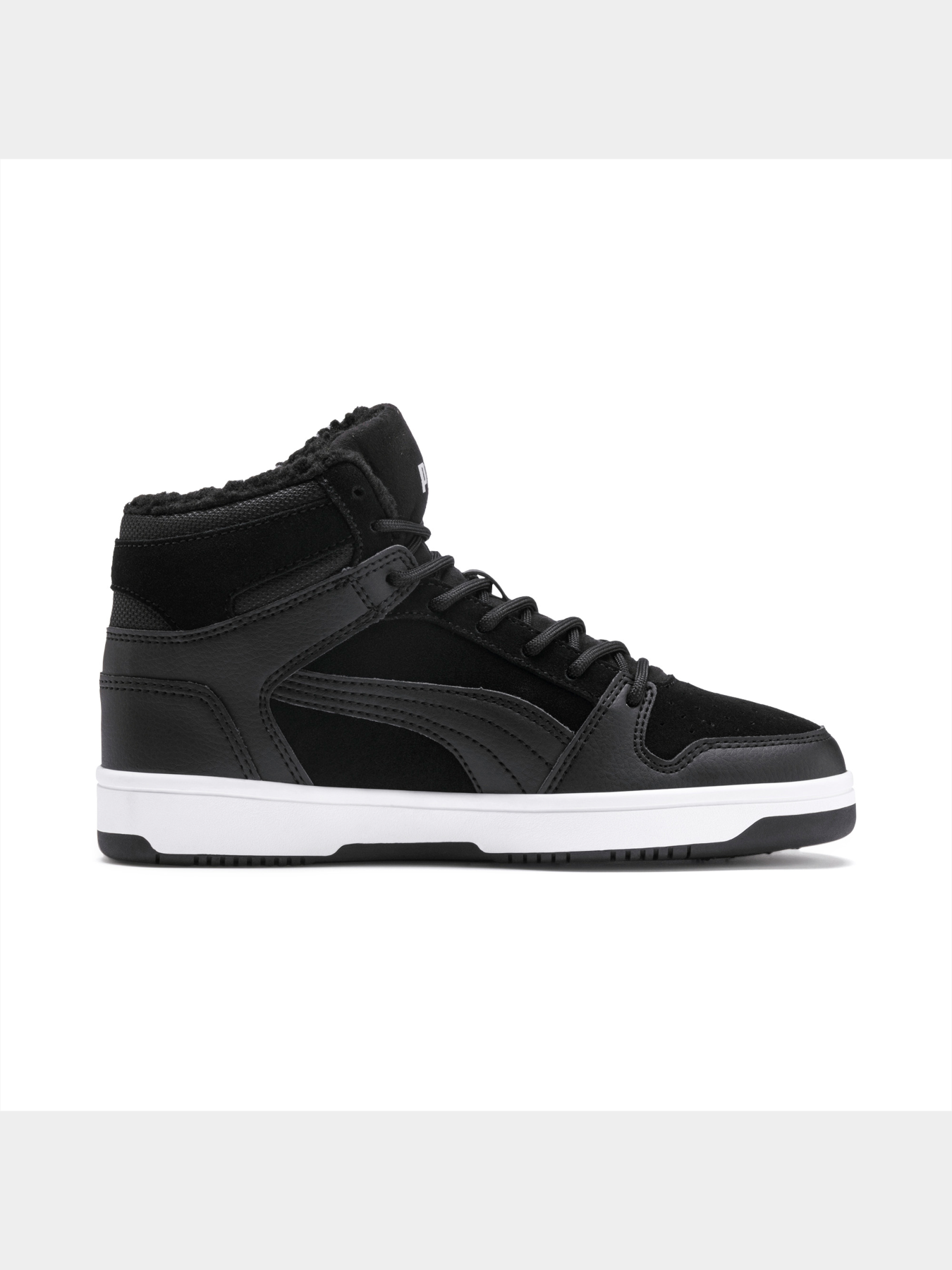 Кроссовки PUMA Rebound Layup Fur Sd Jr модель 370497 Фото