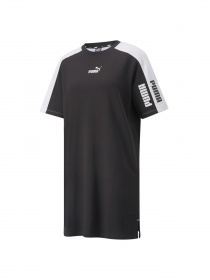 Платье-футболка PUMA Power Colorblock Tee Dress TR модель 847118 Фото