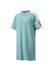 Платье-футболка PUMA Power Colorblock Tee Dress TR модель 847118 Фото