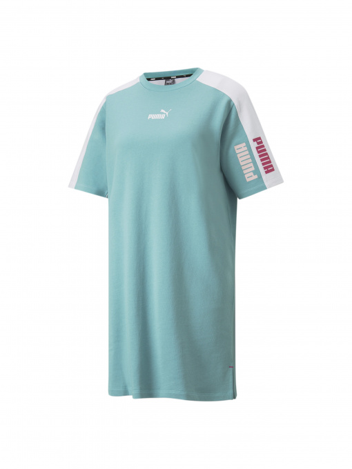 Платье-футболка PUMA Power Colorblock Tee Dress TR модель 847118 Фото