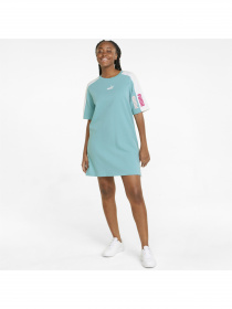 Платье-футболка PUMA Power Colorblock Tee Dress TR модель 847118 Фото