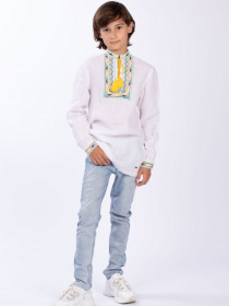 Вышитая рубашка Едельвіка модель 101-22-00 Фото