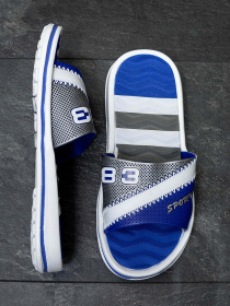 Шлепанцы ISSA Plus модель GOB2-83_blue Фото