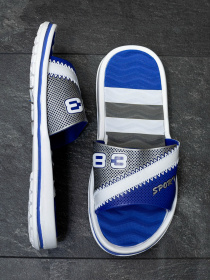 Шлепанцы ISSA Plus модель GOB2-83_blue Фото