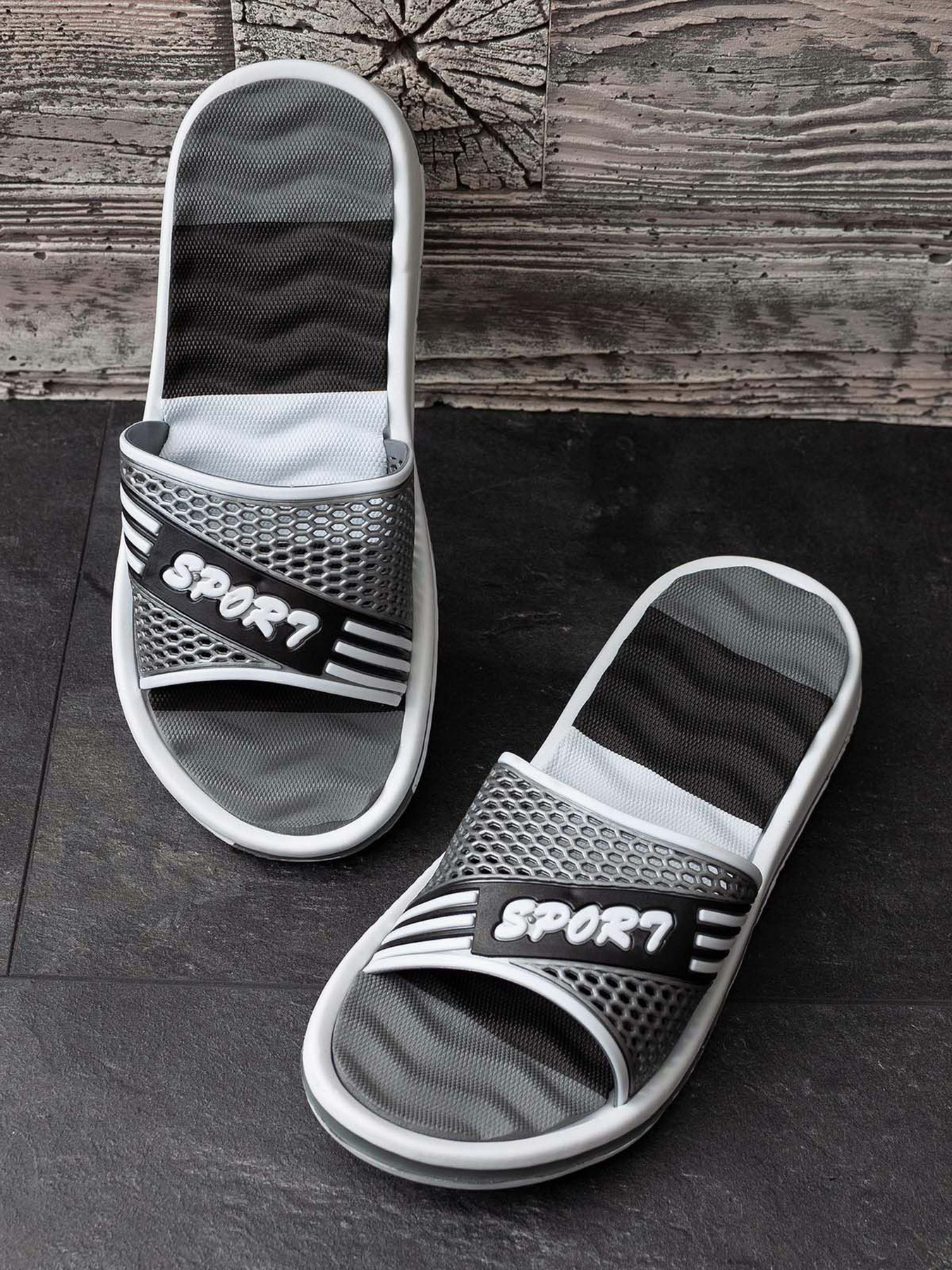 Шлепанцы ISSA Plus модель GOB2-84_grey Фото