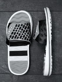 Шлепанцы ISSA Plus модель GOB2-85_grey Шлепанцы ISSA Plus модель GOB2-85_grey Фото