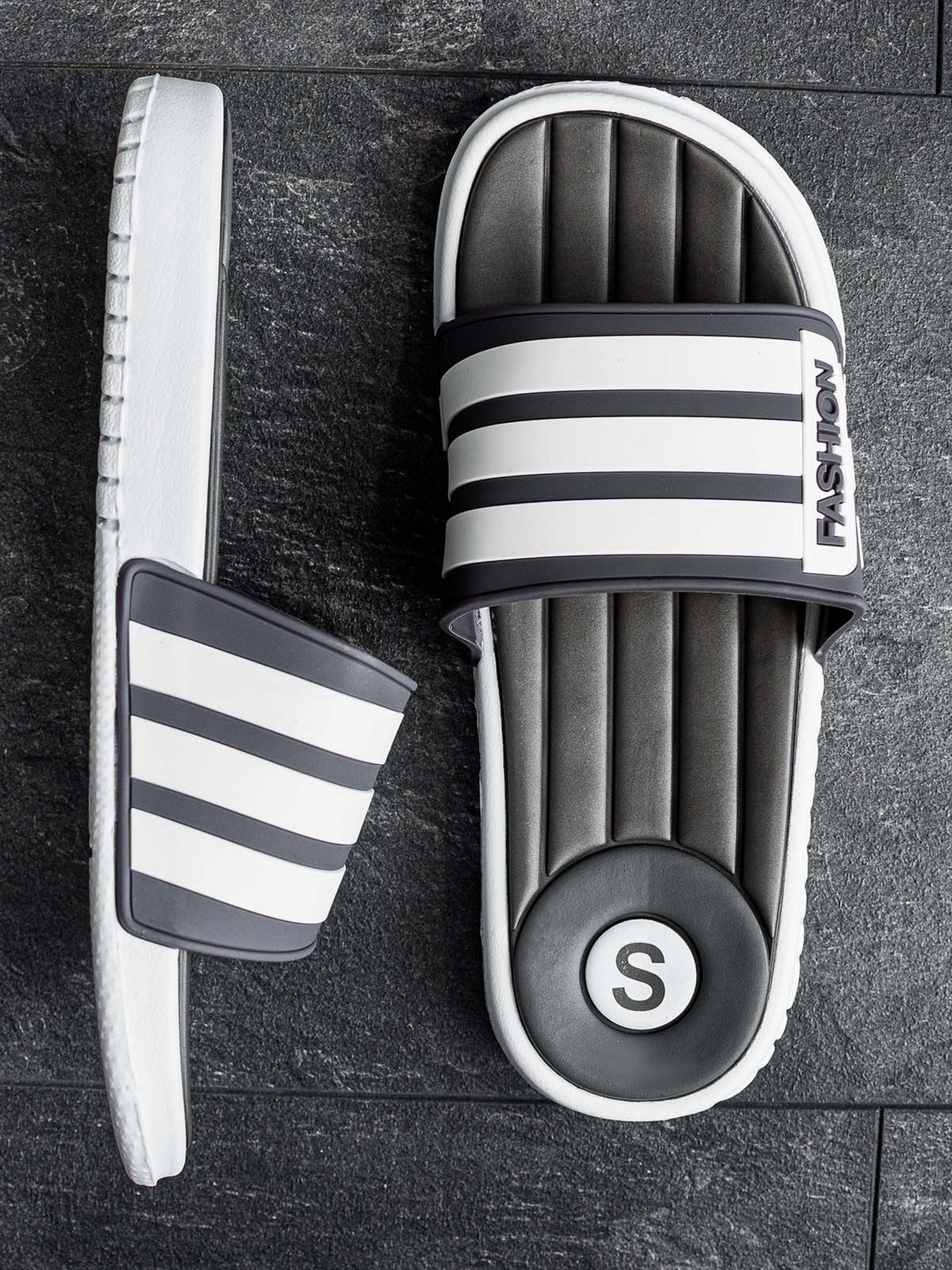 Шлепанцы ISSA Plus модель GOB2-86_grey Шлепанцы ISSA Plus модель GOB2-86_grey Фото