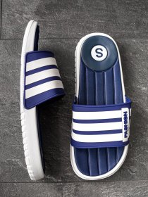 Шлепанцы ISSA Plus модель GOB2-86_darkblue Шлепанцы ISSA Plus модель GOB2-86_darkblue Фото