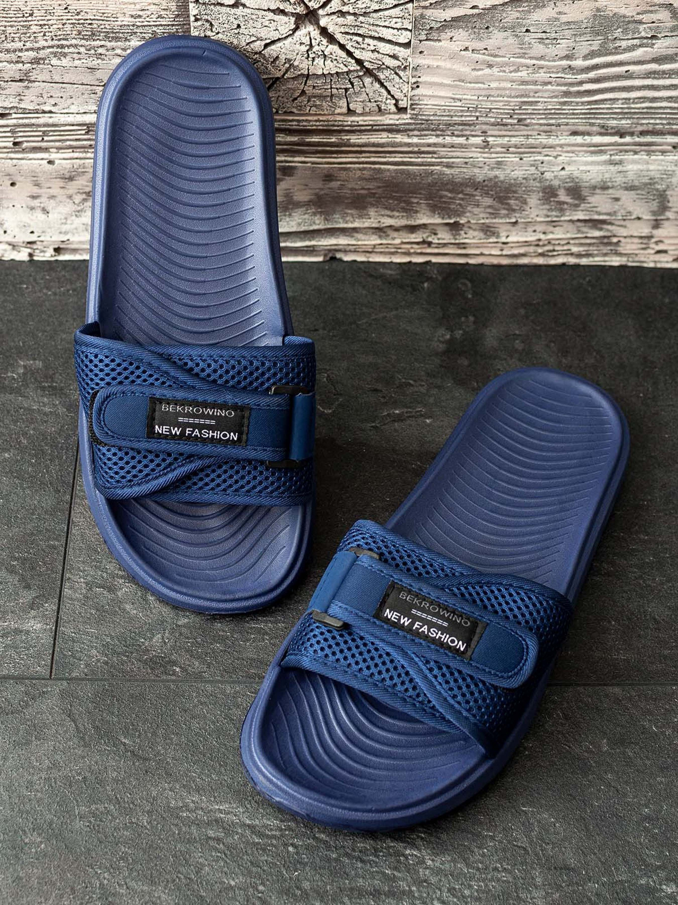 Шльопанці ISSA Plus модель GOB2-87_darkblue Фото