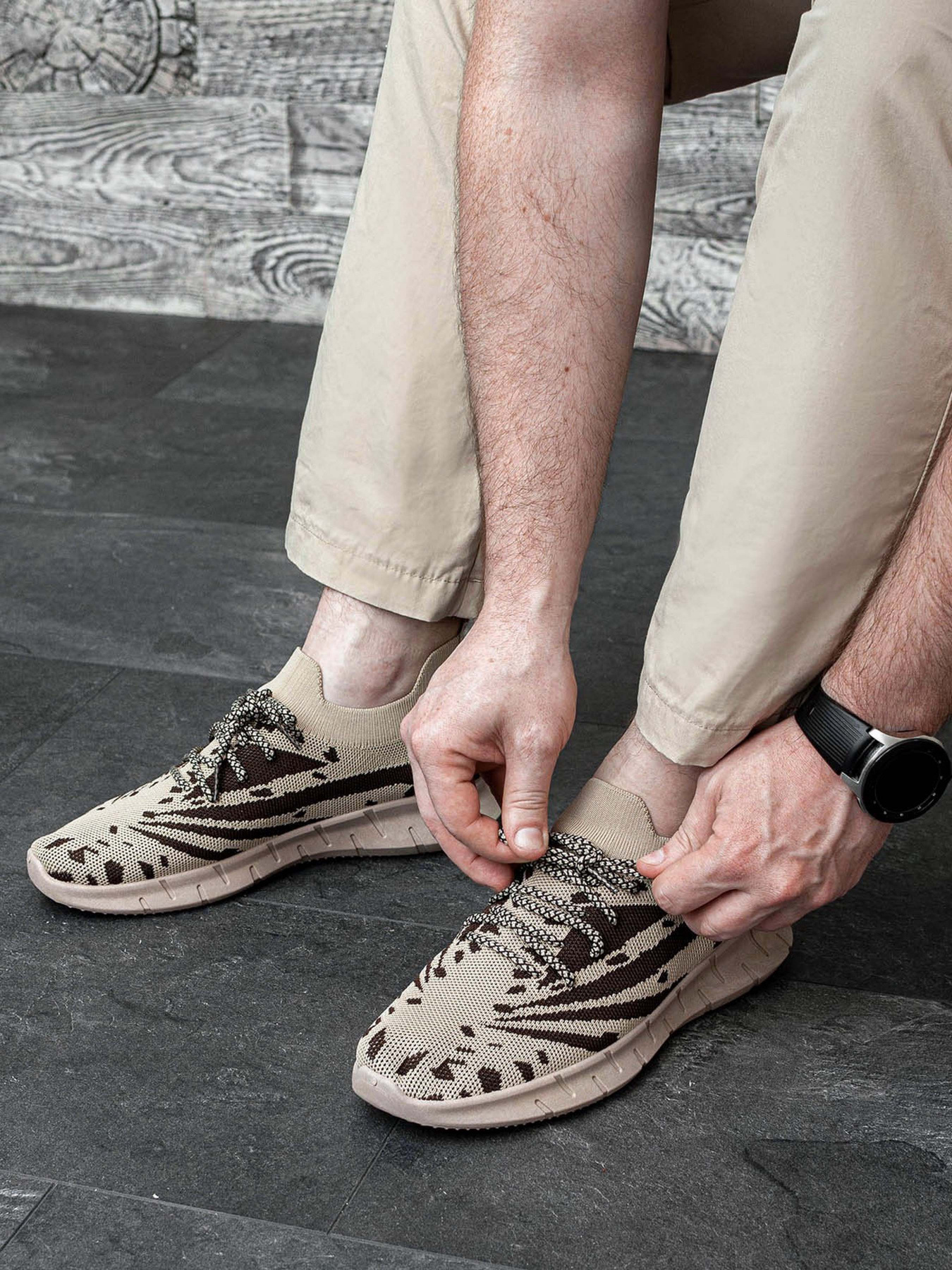 Кроссовки повседневные ISSA Plus модель GOB2-91_beige Фото